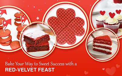 Bake Your Way to Sweet Success with a Red-Velvet Feast