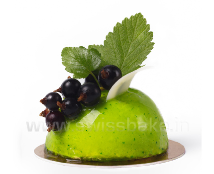 Blueberry Kiwi Souffle Cake - Olga's Flavor Factory
