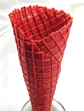 WAFFLE CONE MIX - RED VELVET
